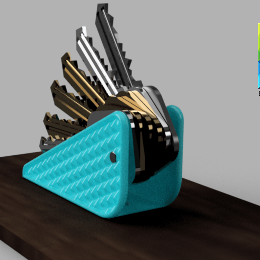 Download STL file Key holder ・ Cults